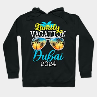 Family Vacay Squad Beach Trip Family Vacation Dubai 2024 Hoodie